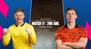 TRT vs SUL Match 17, The Hundred Mens 2026 Prediction, Match Preview And Playing XI