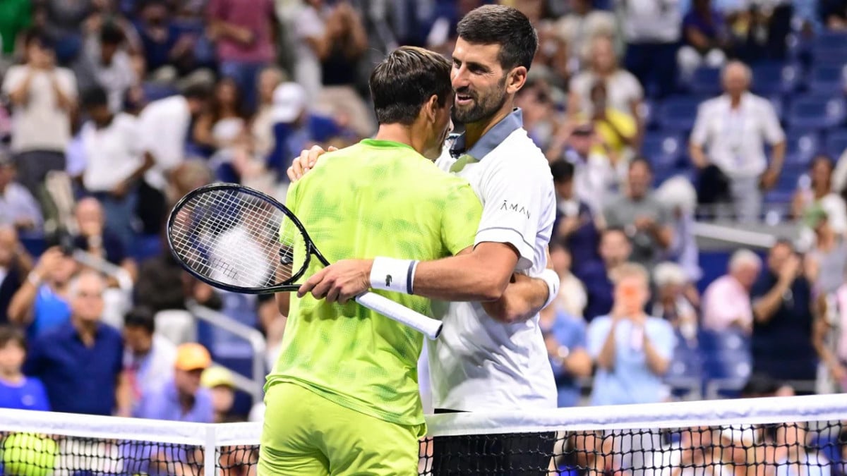 US Open: Navone stuns Djokovic in five-set thriller; Medvedev makes classy return (roundup)