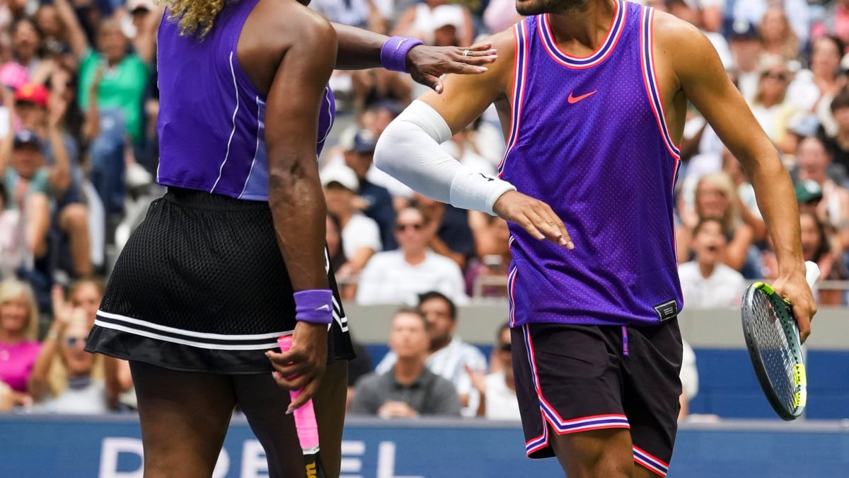 US Open: Serena Williams, Carlos Alcaraz knocked out of mixed doubles quarterfinals; Djokovic-Sabake