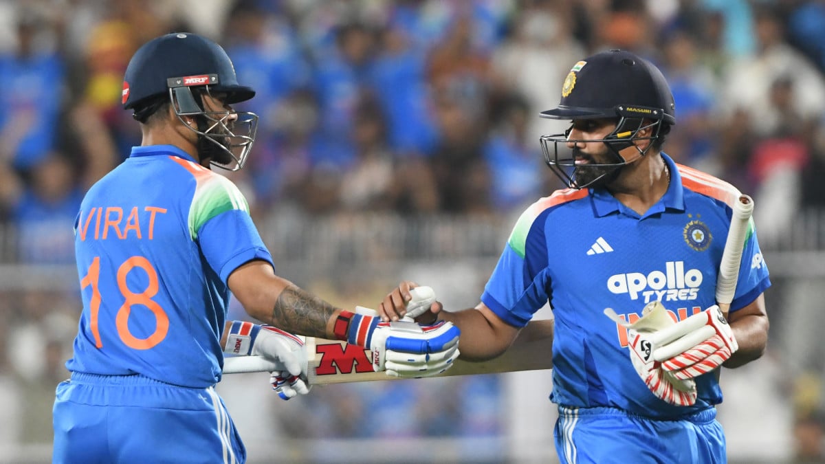 2nd ODI: Gill’s unbeaten 223, Rohit’s century sets up India’s record chase in run-fest (ld)