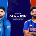 AFG vs IND 2nd T20I Prediction, Match Preview And Playing XI