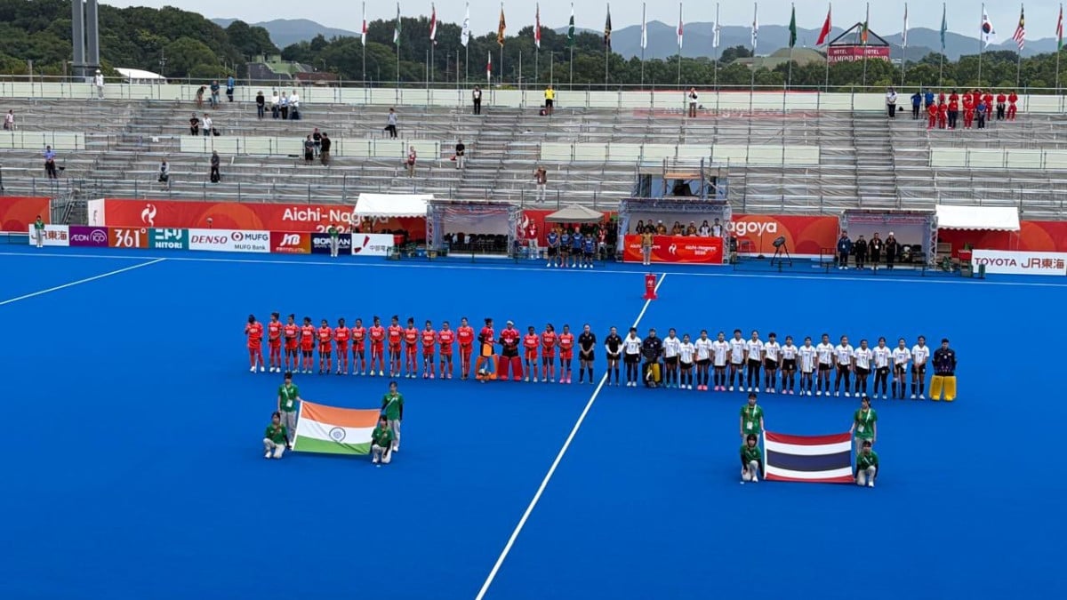 Asian Games: Indian women’s hockey team thrash Thailand 20-1