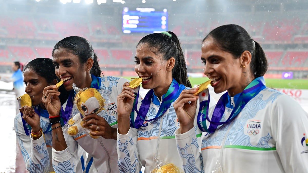 Asian Games: Kiran Pahal credits team effort after women’s 4x400m relay gold