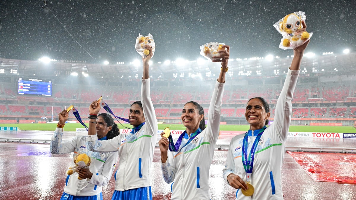 Asian Games: PM Modi congratulates women’s 4x400m relay team on historic gold