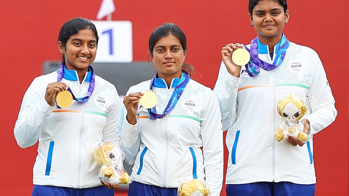 Asian Games: Prez Murmu leads wishes for Indian women’s compound archery team after record gold