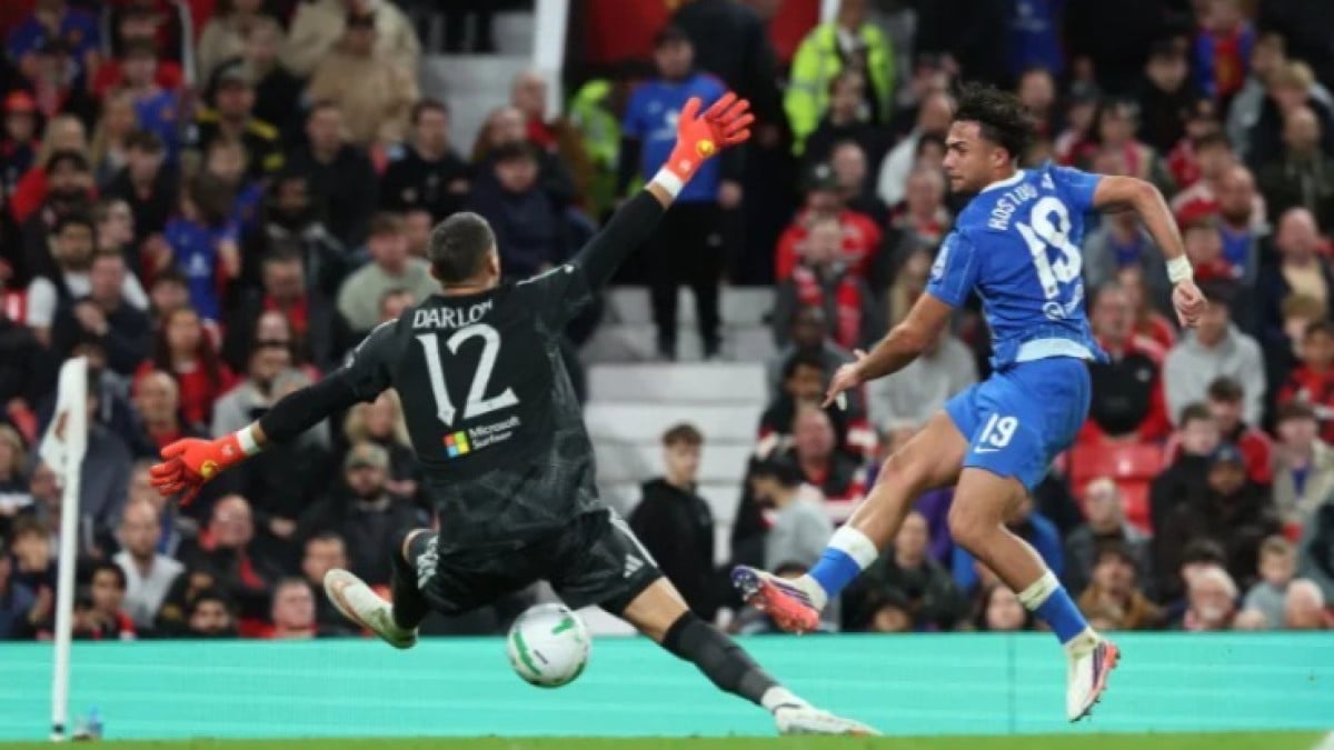Brighton knock Man Utd out of the Carabao Cup; Villa, Everton, Fleetwood progress to Rd-4