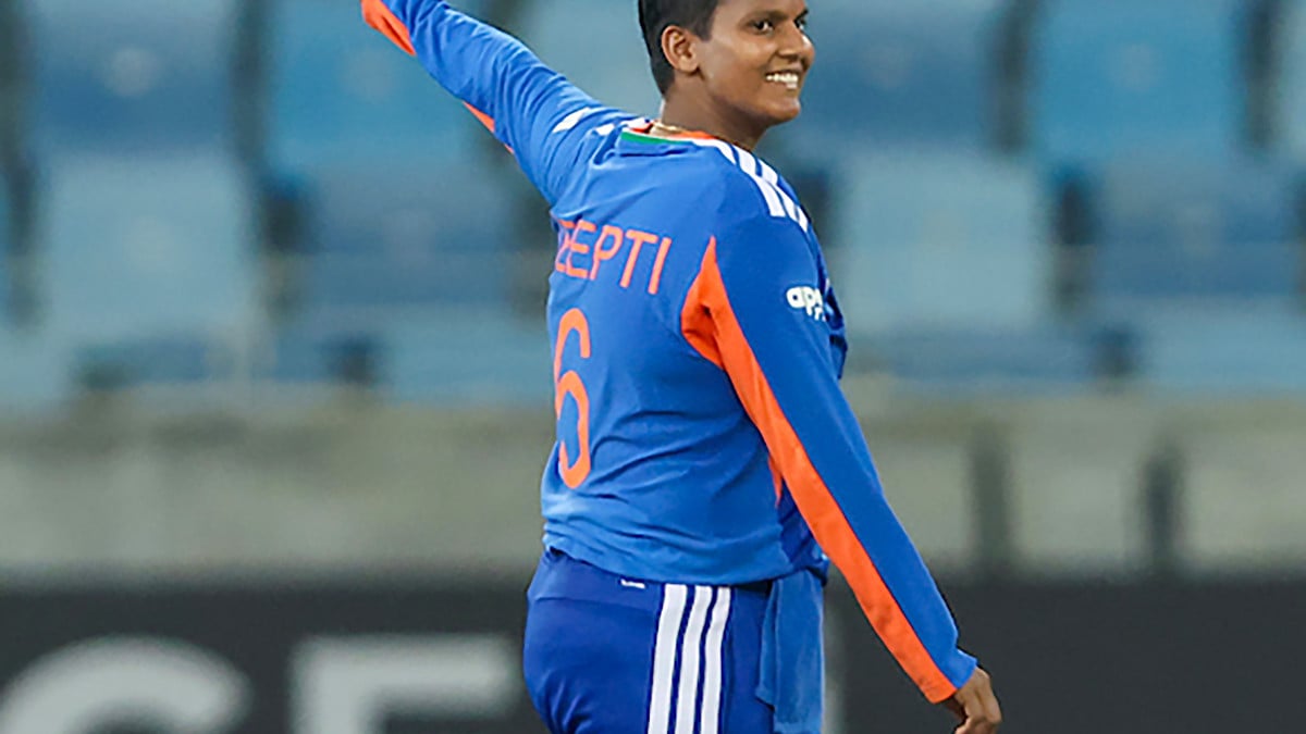 Deepti rises to sixth, Charani No. 1 in T20I bowling rankings