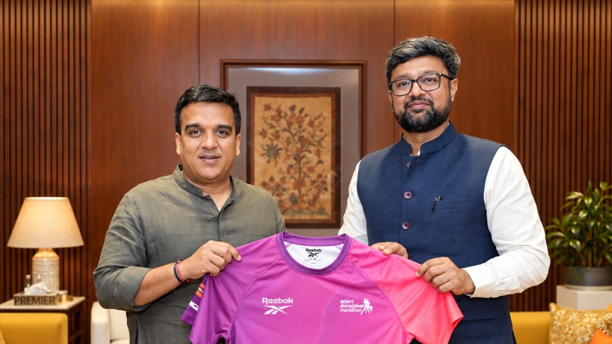 Gujarat Deputy CM Harsh Sanghavi backs 10th Adani Ahmedabad Marathon