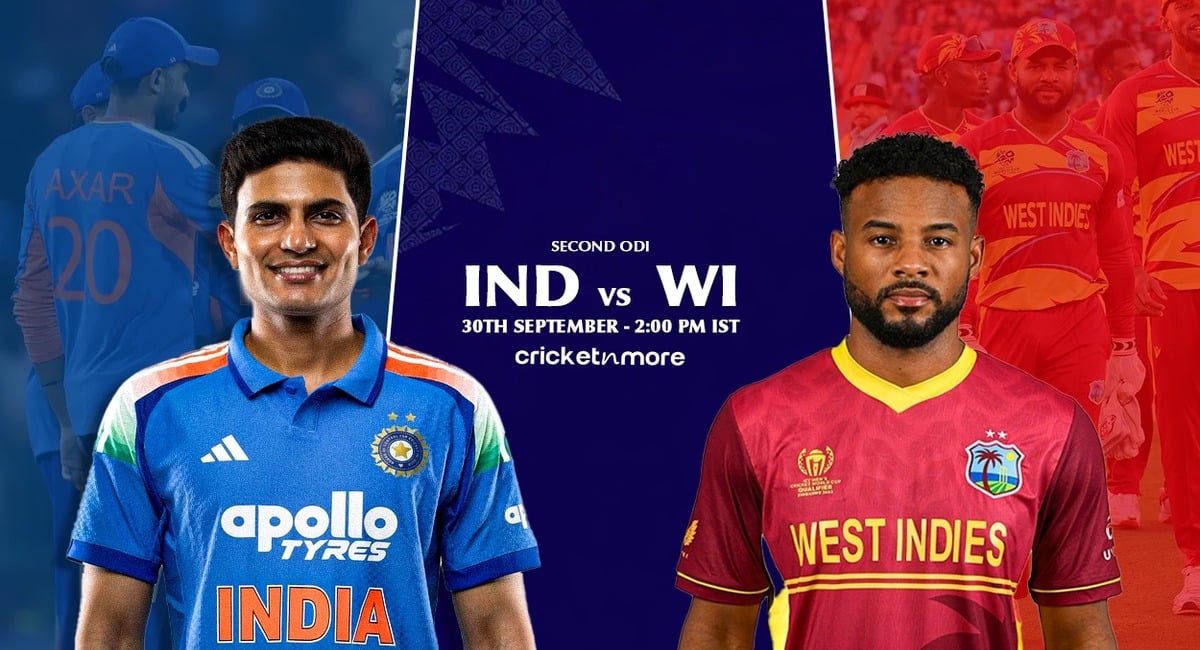 IND vs WI 2nd ODI Prediction, Match Preview And Playing XIs