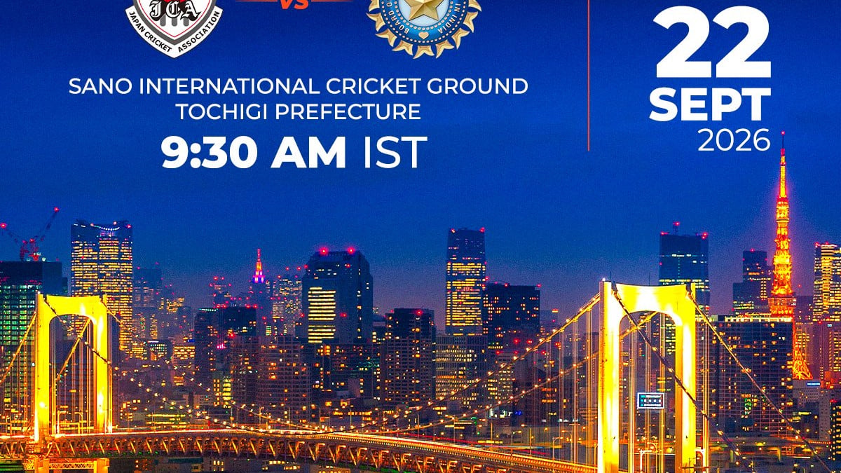 India and Japan to mark 75 years of diplomatic ties with landmark men’s T20I game