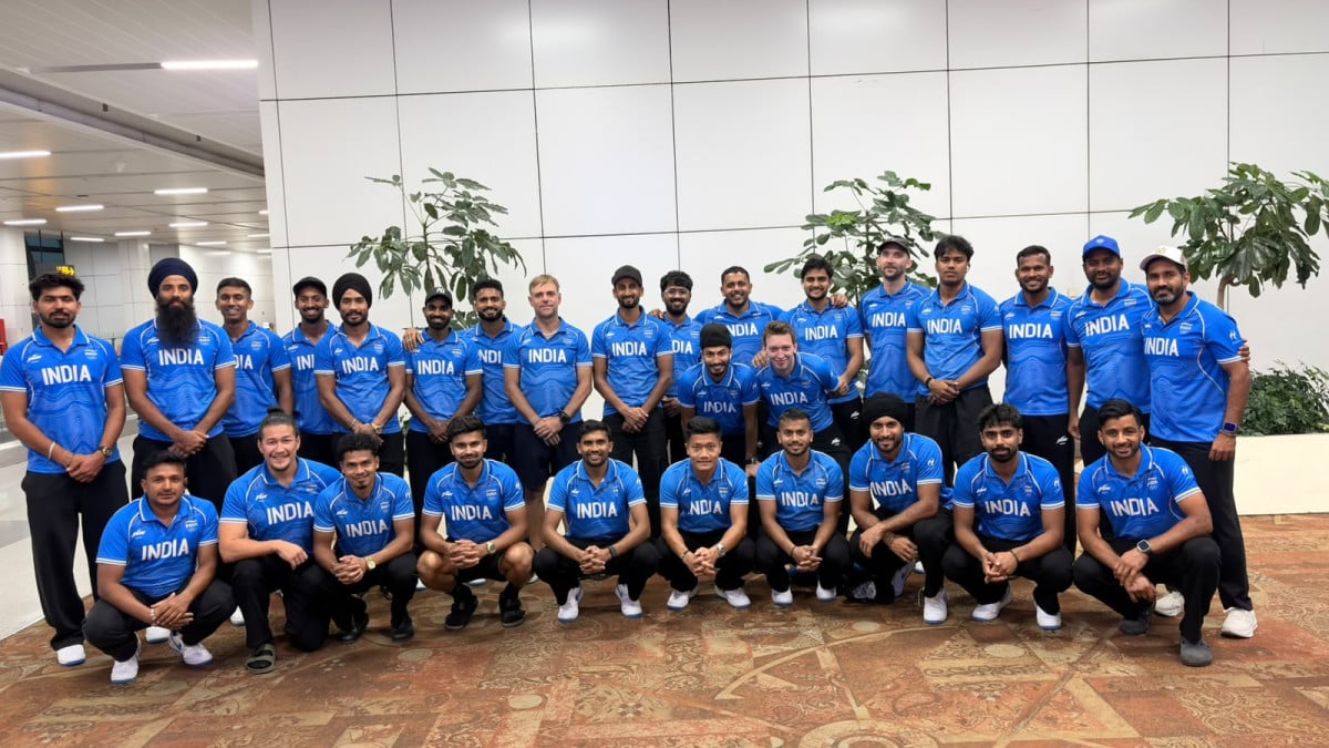 Indian men’s hockey team departs for Japan to defend its Asian Games gold medal