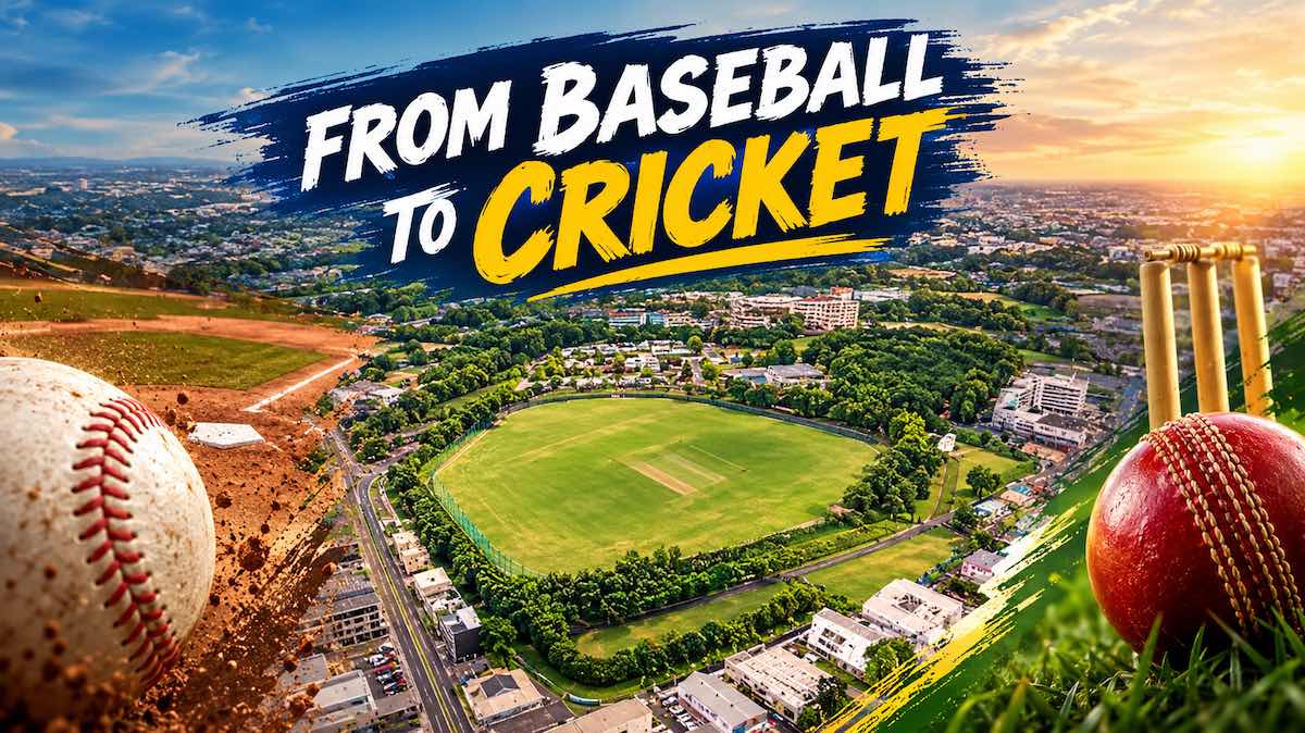 Korogi Athletic Park baseball to cricket ground