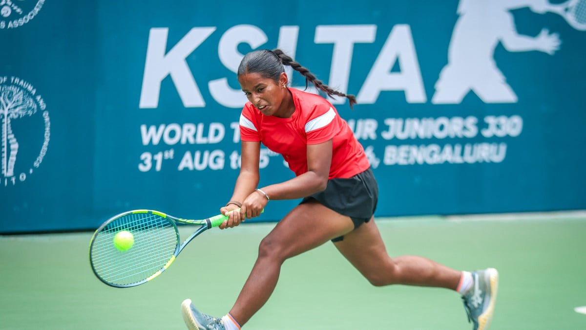KSLTA J30 Bengaluru: Aahida downs Disha to enter semifinals
