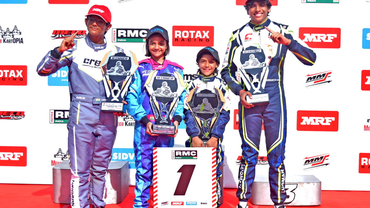 National Karting C’ship: Dominating wins for Arshi Gupta, Zidaan Arshaan Anees