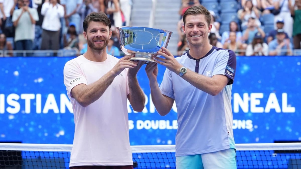 US Open: Harrison/Skupski win mens doubles title