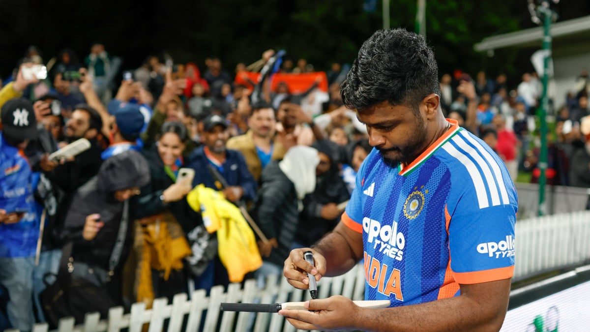 1st T20I: We just watch the ball and hit hard, says Samson after Indias record chase
