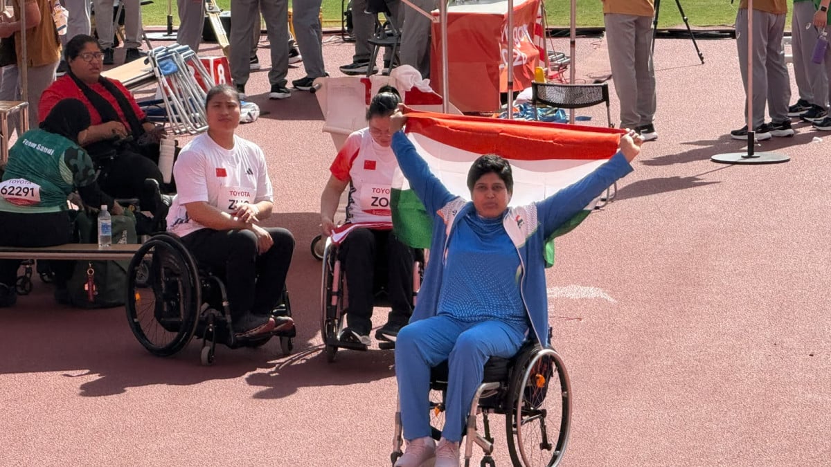 Asian Para Games: Bhagyashri wins silver in women’s shot put F34