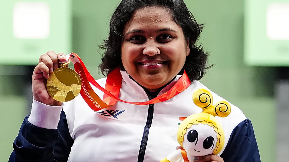 Asian Para Games: Mona Agarwal clinches second gold, breaks world record in 50m Rifle 3P SH1