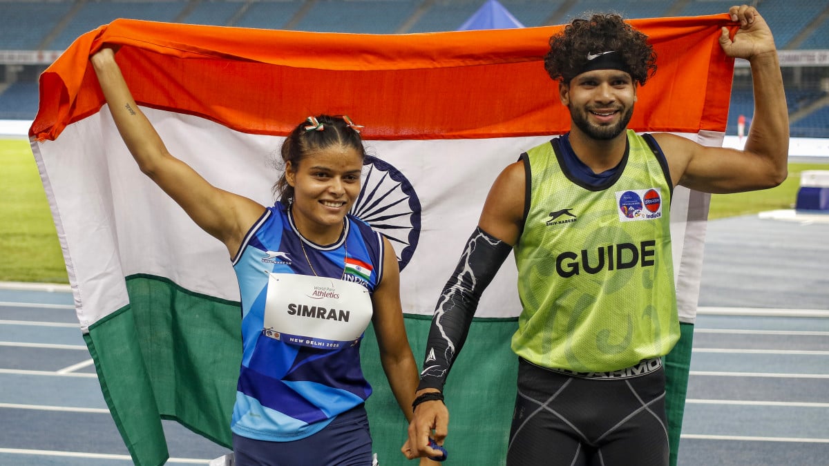 Asian Para Games: Simran wins gold in women’s 100m T12 with Games record