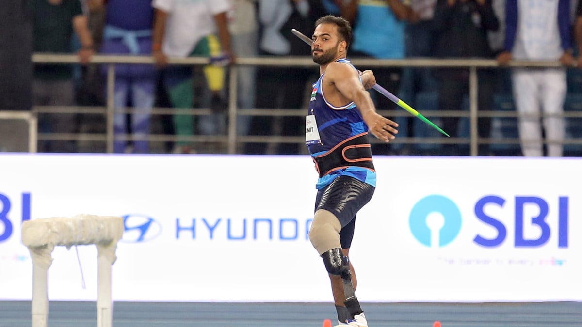 Asian Para Games: World champion Sumit Antil wins another gold in Indias Javelin podium sweep