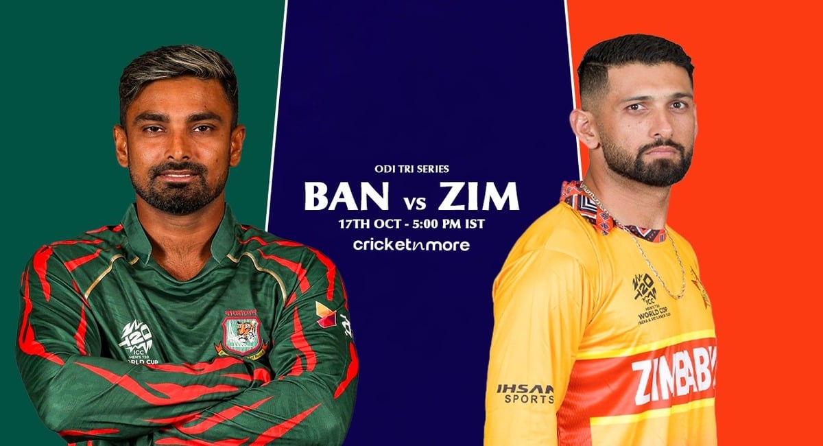 BAN vs ZIM 1st ODI Prediction, Match Preview And Playing XIs