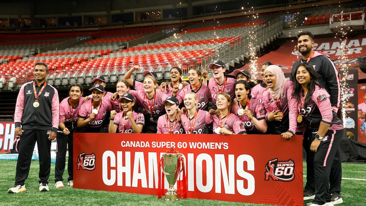 Canada Super 60: Toronto Sixers Women win back-to-back titles; Mississauga Masters face Toronto Sixers, Vancouver Anchors take on Brampton Blitz in men’s semis