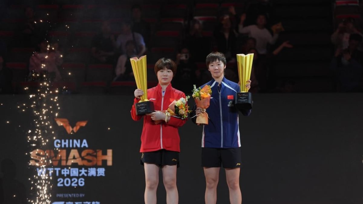 Chinas Wang/Kuai claim womens doubles title at WTT China Smash
