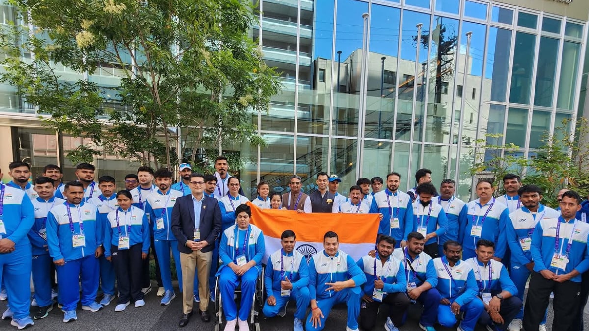 Embassy of India officials meet and extend support to the Indian contingent at Asian Para Games