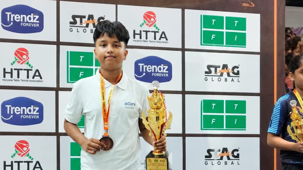 Garv Hai’ athlete Divija Paul bags bronze at National Ranking Table Tennis Championship
