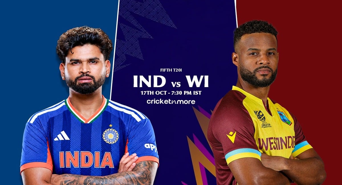 IND vs WI 5th T20I Prediction, Match Preview And Playing XIs