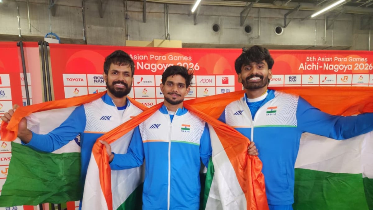 India sweep in mens high jump T63 podium as Shailesh Kumar wins gold