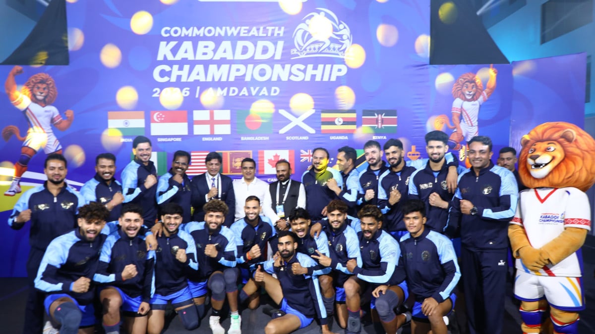 India’s men enter Commonwealth Kabaddi final after win over Bangladesh; Gujarat Dy CM attends match