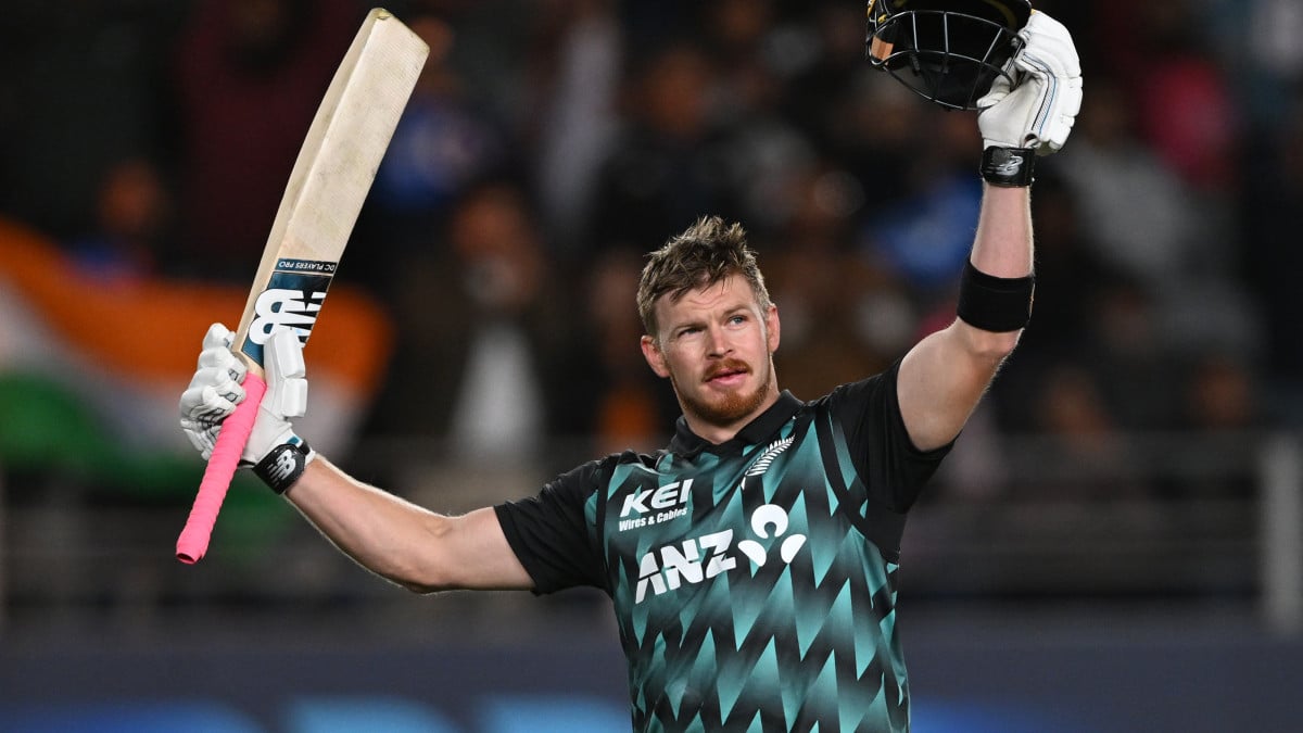 It was fabulous, made most of the pitch: Phillips on his 107 against India in the 4th T20I