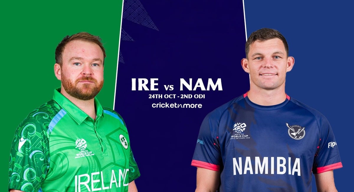 NAM vs IRE 2nd ODI Prediction, Match Preview And Playing XIs