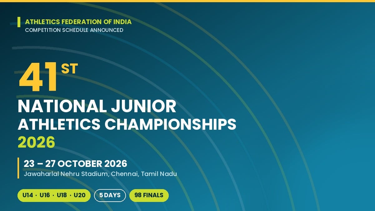 National Jr Athletics: Abinaya Rajarajan, Neil Samraj improve 100m records
