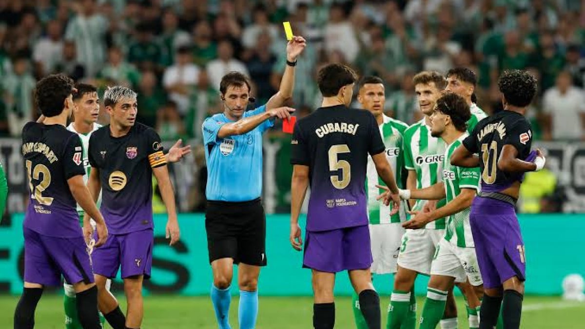 Real Betis midfielder Bernal handed four-match ban for Yamal headbutt