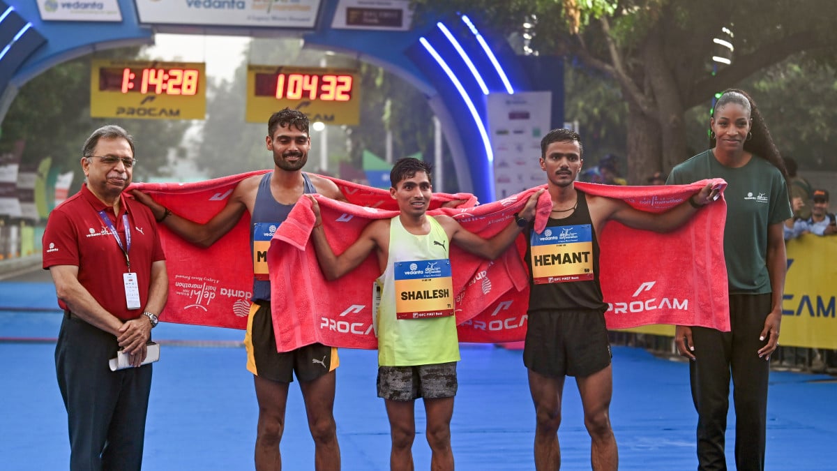 Shailesh Kushwaha, Ankita Dhyani bags Indian Elite honours at Delhi Half Marathon